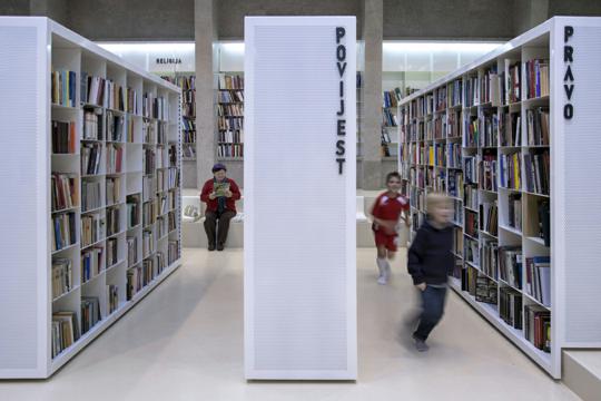 Knjižnica Labin - foto Ivan Dorotić